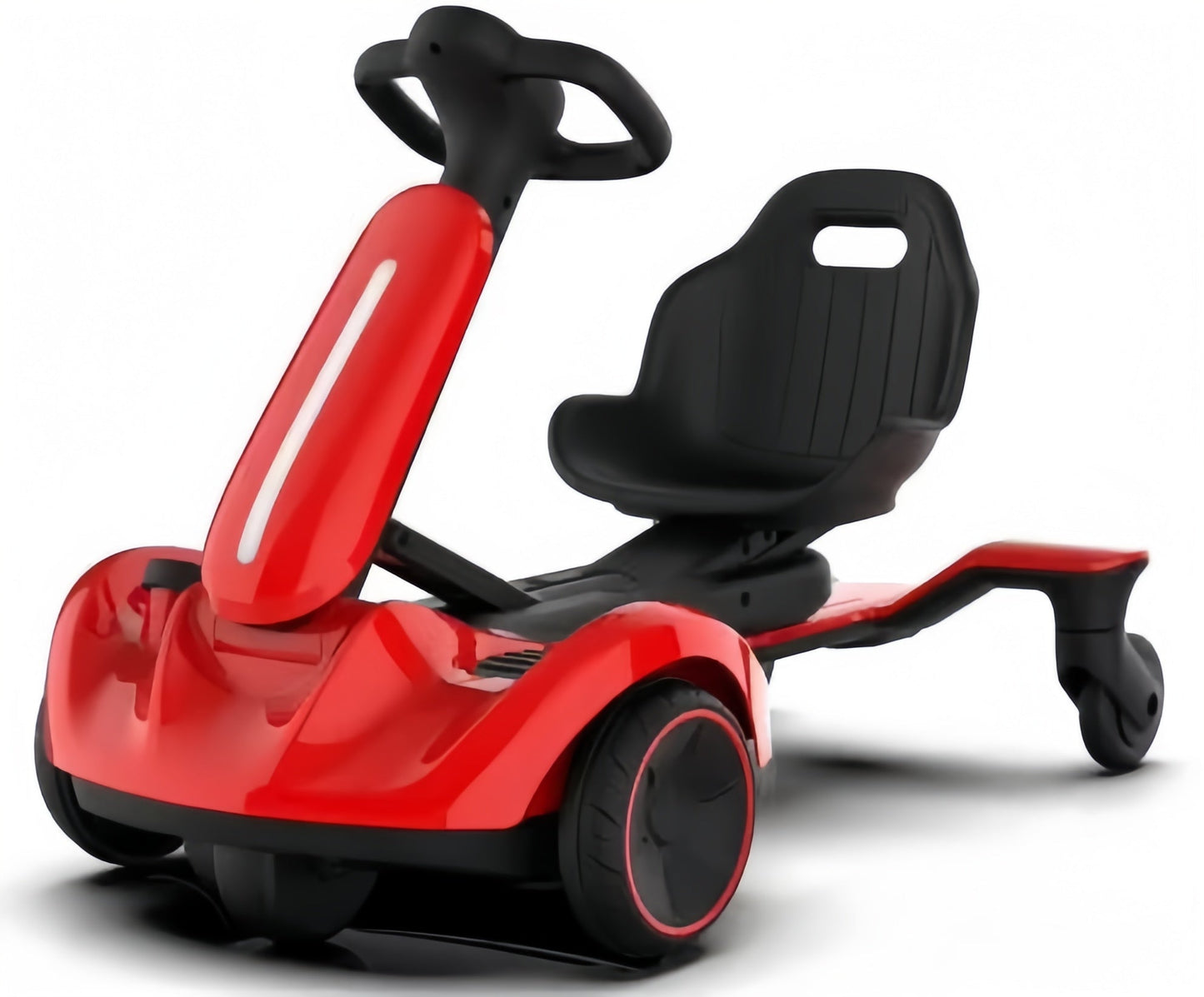 Remote Control Drift Kart for Kids - Electric 4-Wheel Ride-On Car with Rechargeable Battery & LED Lights