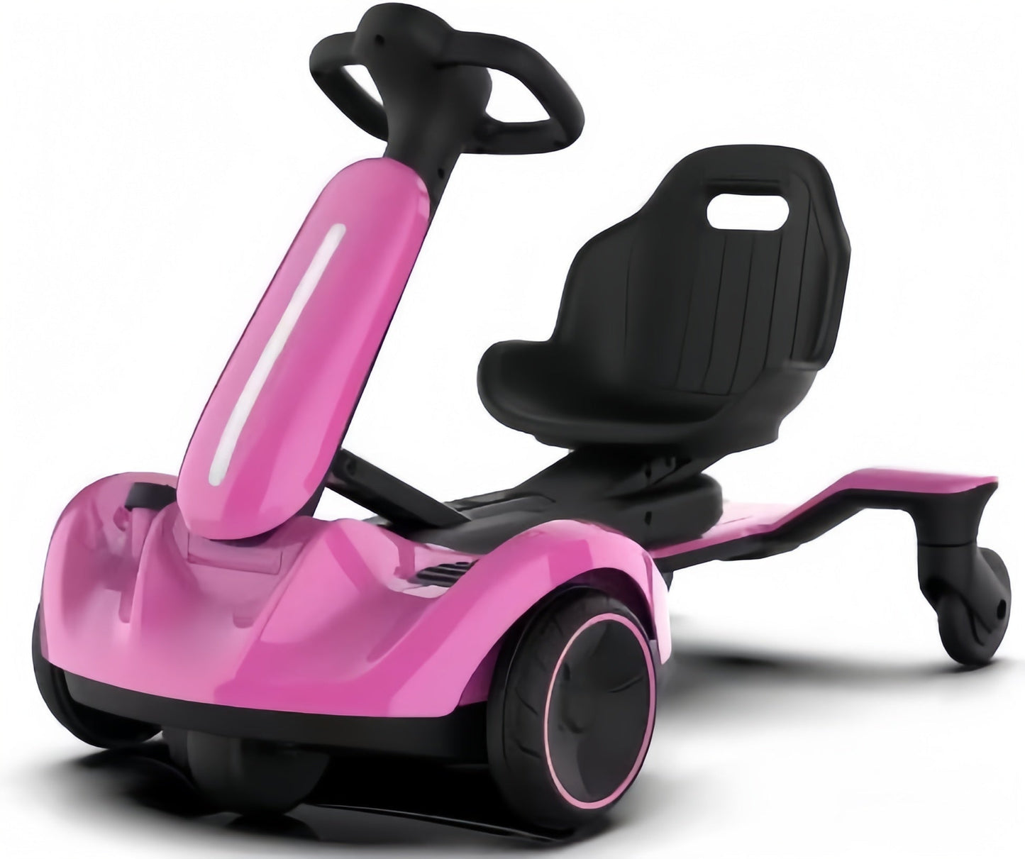 Remote Control Drift Kart for Kids - Electric 4-Wheel Ride-On Car with Rechargeable Battery & LED Lights