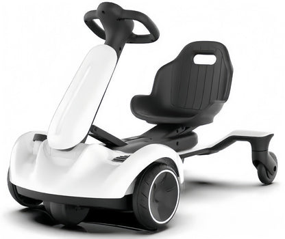 Remote Control Drift Kart for Kids - Electric 4-Wheel Ride-On Car with Rechargeable Battery & LED Lights