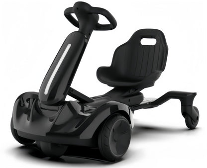 Remote Control Drift Kart for Kids - Electric 4-Wheel Ride-On Car with Rechargeable Battery & LED Lights